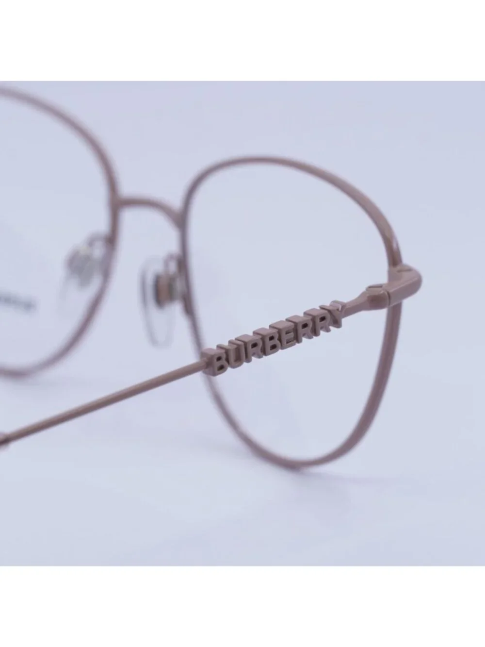 Burberry BE1376 1343 Eyeglasses Pink 53mm Cat Eye Frame
